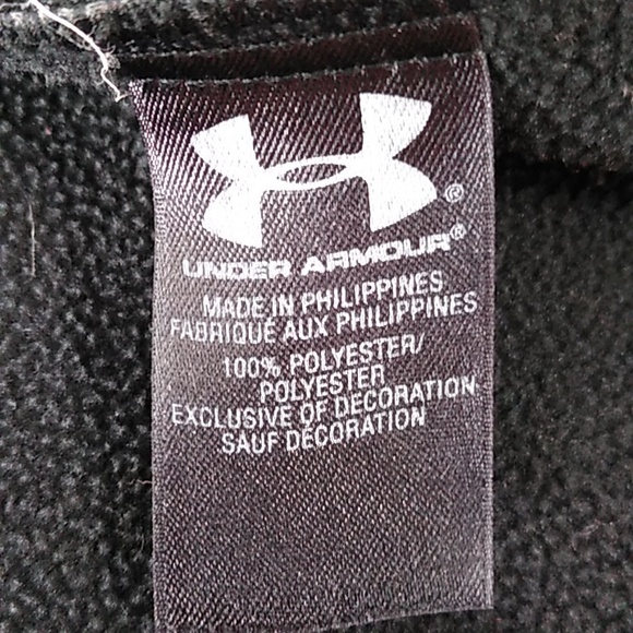 UNDER ARMOR STORM COAT SIZE M MEN GRAY WITH THREE ZIP POCKETS - Picture 8 of 14